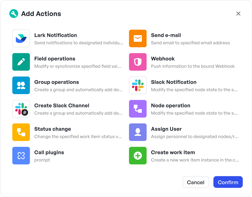 Slack notification preview